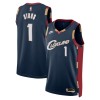 Dres Cleveland Cavaliers Max Strus Nike 2025-26 Classic Edition Navy Swingman